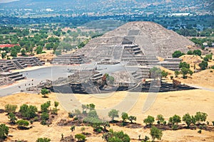 Pyramid of the Moon, Teotihuacan Pyramids, Mexico