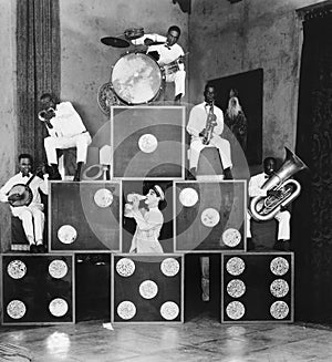 Pyramid of musicians