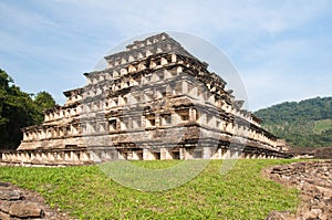 Pyramid of the Niches, El Tajin (Mexico) photo