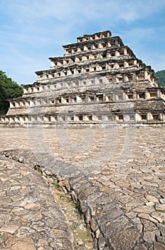Pyramid of the Niches, El Tajin (Mexico) photo