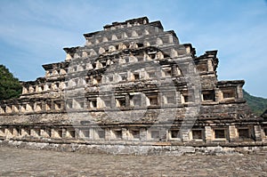 Pyramid of the Niches, El Tajin (Mexico) photo