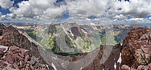 Pyramid Peak Panorama photo