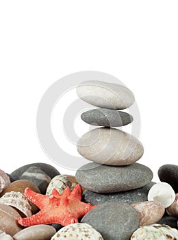 The pyramid of pebbles