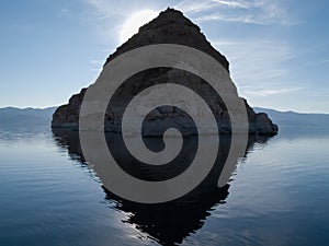 The Pyramid at Pyramid Lake