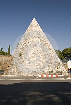 Pyramid in rome
