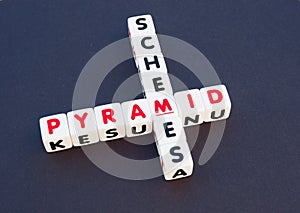 Pyramid scheme photo