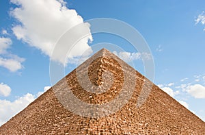 Pyramid And Sky