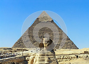 Pyramid and the Sphinx