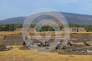 Pyramid of the Sun and Moon, Teotihuacan, Mexico