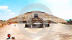 Pyramid of the Sun, Teotihuacan Pyramids, Mexico