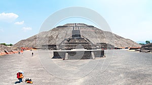 Pyramid of the Sun, Teotihuacan Pyramids, Mexico