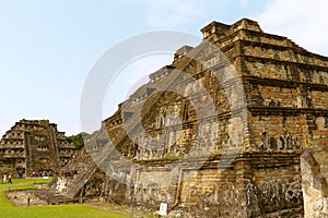 Pyramid  in Tajin veracruz mexico X