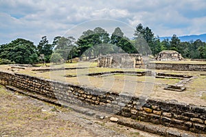 Pyramid - Temple -Iximche National Monument - Guatemala photo