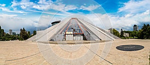 The Pyramid in Tirana, Albania photo