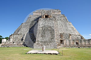 Pyramid at Uxmal photo