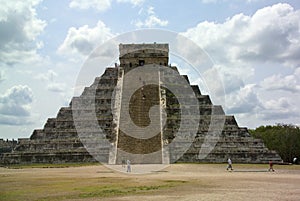 Pyramid in the yucatan