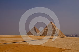 Pyramids in Cairo