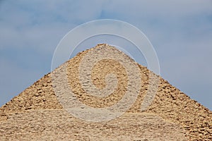 Pyramids in Dahshur, Sahara desert, Egypt
