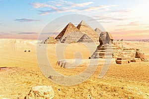 The Pyramids of Egypt and the Great Sphinx, Giza