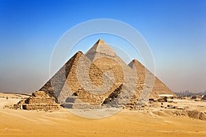 The Pyramids of Giza photo