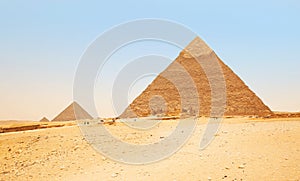 Pyramids in Giza. Egypt