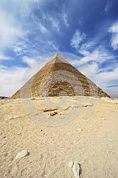 Pyramids of Giza - Pyramid of Khafre in Egypt