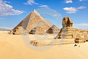 The Pyramids of Giza and the Sphinx, Egypt