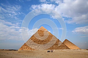 Pyramids of gizeh