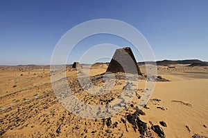 Pyramids of Meroe, Sudan