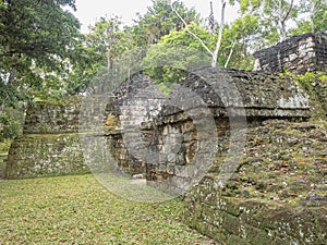 Pyramids in Nation`s most significant Mayan city of Tikal Park, Guatemala