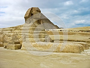 Pyramids and Sphynx