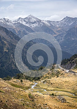 Pyrenees Range View in Andorra
