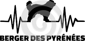 Pyrenees Shepherd frequency silhouette german