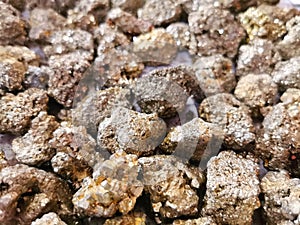 pyrite crystal texture