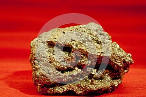 Pyrite ironsulfide fools gold mineral crystal rock