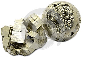 Pyrite specimens