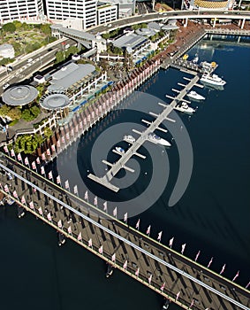 Pyrmont Bridge, Australia.