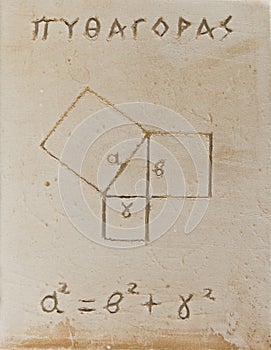 Pythagorean theorem photo