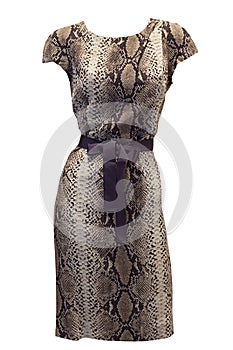 Python fashion dress