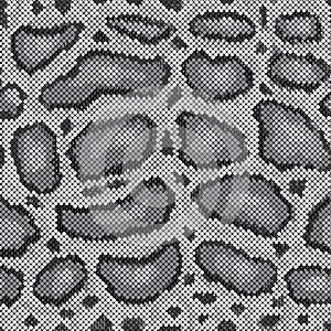 Python Pattern in Grey