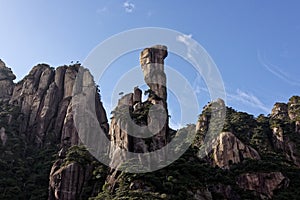 Python peak-Mount Sanqingshan