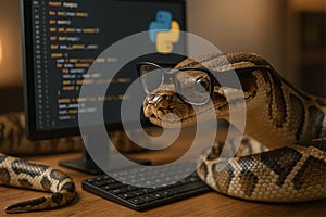 Python Programmer at Work