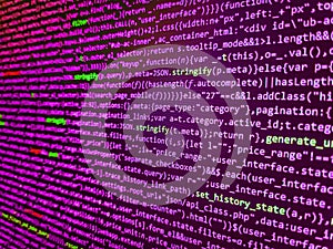 Python programming developer code. Developing programming and coding technologies. Programming code abstract screen of software