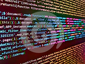 Python programming developer code. Php language and coding function developer. Abstract information digital technology modern