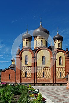 Pyukhtitsa orthodox monastery in Kuremae. Estonia. Europe