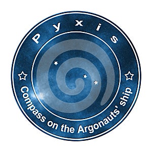 Pyxis Star Constellation, Compass Constellation, Pyxis Nautica