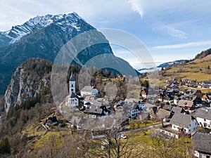 Pürgg in the Ennstal valley in Styria, Austria