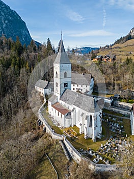 Pürgg in the Ennstal valley in Styria, Austria