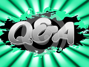 Q And A Indicates Frequently Asked Questions And Knowhow