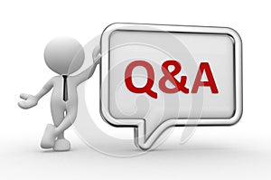 Q&A - question and answer